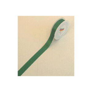 Doppelsatinband - 25 mm x 25 m, dunkelgrün