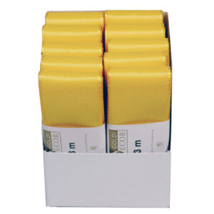 Basic Taftband - 40 mm x 3 m, gelb