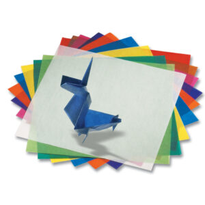 Transparentpapier - 42g, 70 x 100 cm gefalzt, 25 Bogen, weiß