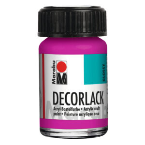 Decorlack Acryl - Magenta 014, 15 ml