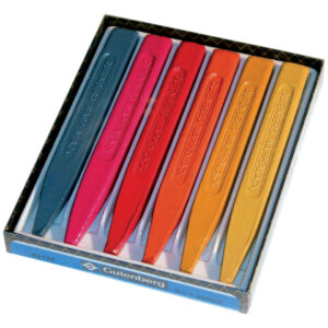 Siegellack 6 Stangen - sortiert