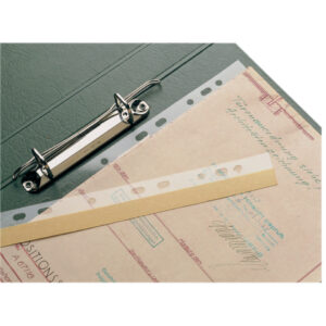 Heftstreifen HEFTFIX® - selbstklebend, 292 mm, glasklar, 50 Stück