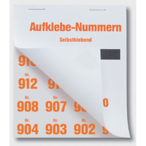 Gewinnaufklebenummern 1001-1500
