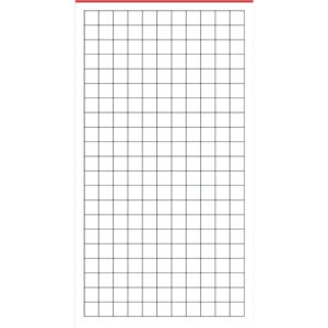 Ersatzeinlage "Kompakt" - A6, Notizpapier, kariert, 50 Blatt
