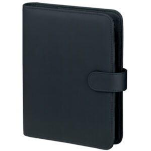 Terminplaner Manager - A5, Softfolie geprägt, schwarz