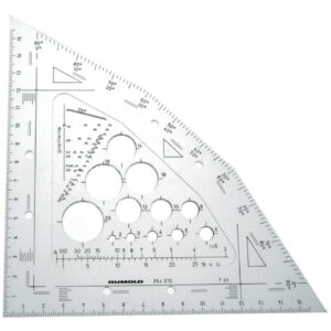Techno-Combi-Winkel - glasklar