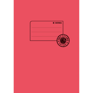 5502 Heftschoner Papier - A5, dunkelrot