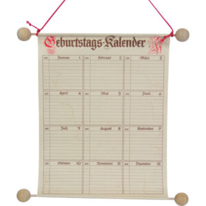 GeburtstagsKalender - 230 x 300 mm