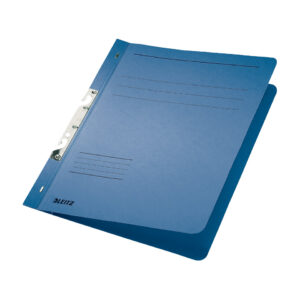 3746 Schlitzhefter, 1/1-Vorderdeckel, A4, kfm. Heftung, Manilakarton 250 g/qm, blau