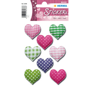 6288 Sticker MAGIC Herzen, Stoff