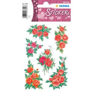 3809 Sticker DECOR Rosenbouquets