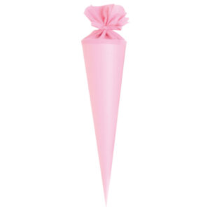 Bastelschultüte Buntkarton rosa 70 cm