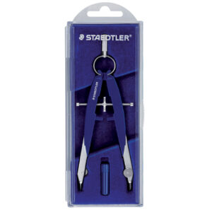 Geometriezirkel Mars® comfort - Ø 225 mm, 154 mm, silber/blau