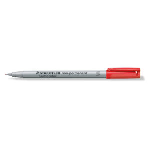 Feinschreiber Universalstift Lumocolor® - non-permanent, S, rot