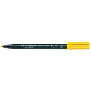 Feinschreiber Universalstift Lumocolor® - permanent, M, gelb