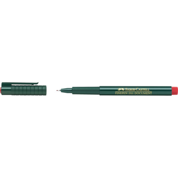 Feinschreiber FINEPEN 1511 - 0,4 mm, rot (dokumentenecht)