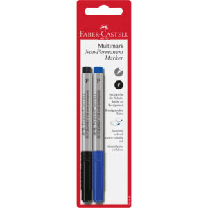 CD-Marker MULTIMARK - non-permanent, F, 2 Farben Blister