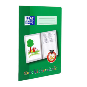 Geschichtenheft, A4, 3G, 16, robuster, abwischbarer Deckel