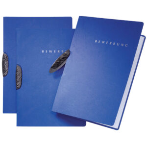 Bewerbungsmappe Swing - blau