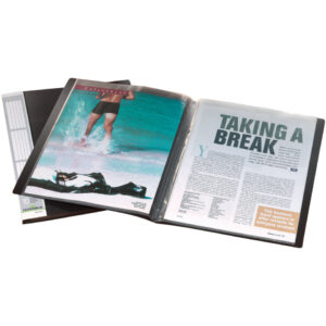 Sichtbuch DURALOOK® - A4, 10 Hüllen, 9 mm, schwarz