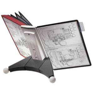 Sichttafelsystem SHERPA® TABLE - 10 Tafeln, anthrazit/grau