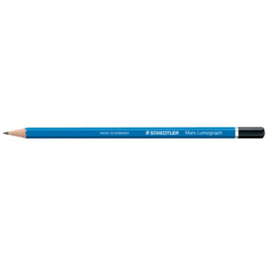 Bleistift Mars® Lumograph® - H, blau