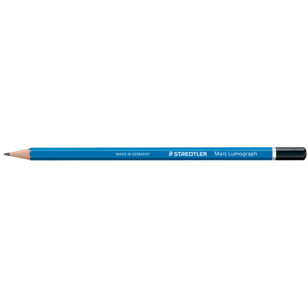 Bleistift  Mars® Lumograph® - H, blau