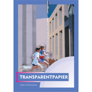 Transparentpapier - Block mit 20 Blatt, 70 g/qm, A3