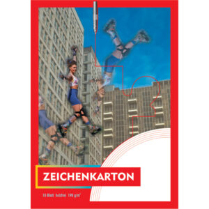 Zeichenkarton - Block mit 10 Blatt, 190g/qm, A3