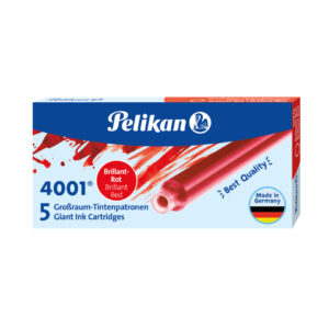 Tintenpatrone 4001® GTP/5 - brillant-rot, 5 Patronen