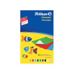 Glanzpapier 232 M/10, Mappe mit 10 Blatt in 10 Farben
