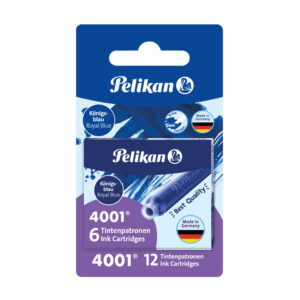 Tintenpatrone 4001® TP/6 - königsblau, 2 x 6 Stück, Blister