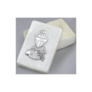 Rosenkranzdose - Perlmutt, 7,5 x 2,3 x 5 cm