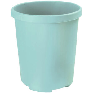 Großpapierkorb KLASSIK XXL - 50 Liter, rund, extra stabil, lichtgrau