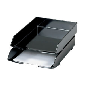 Briefablage WAVE EXCLUSIV, DIN A4/C4, schwarz