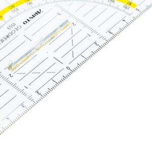 Geo-Dreieck® mit Griff, Plexiglas®, 160 mm, glasklar