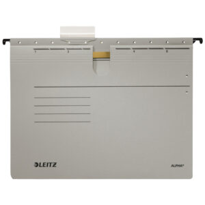 1984 Hängehefter ALPHA® - kfm. Heftung, Pendarec-Karton, 5 Stück, grau