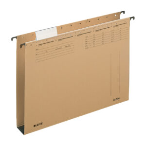 1947 Hängesammler ALPHA® - Hartpappeboden 40 mm, Natronkarton, naturbraun