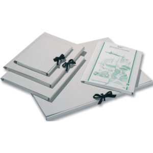Sammelmappe aus Graupappe 500g/qm, DIN A3, mit Band