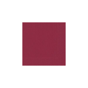 Servietten 3lagig Tissue Uni bordeaux, 33 x 33 cm, 20 Stück