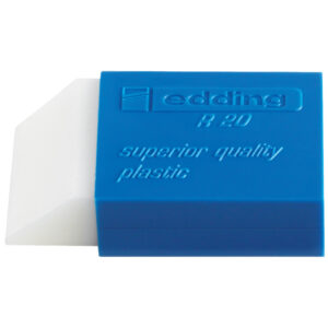 R 20 Radierer, Kunststoff, 24 x 45 x 10 mm