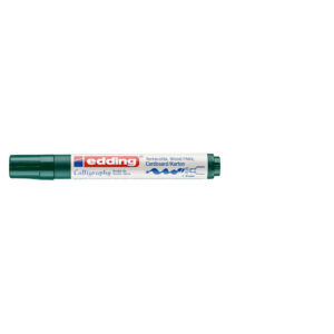 1455 Kalligrafie Stift - Fasermaler, 1-5 mm, flaschengrün