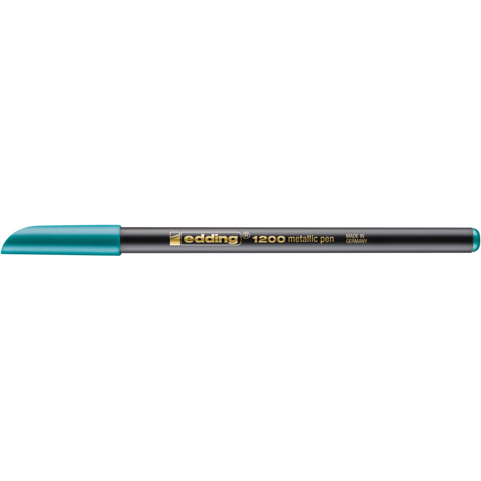 1200 Fasermaler metallic colourpen - 1 - 3 mm, metallic grün