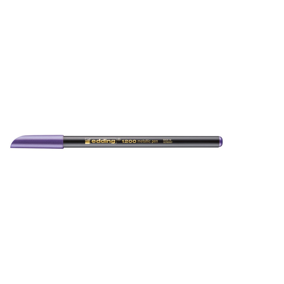 1200 Fasermaler metallic colourpen - 1 - 3 mm, metallic violett