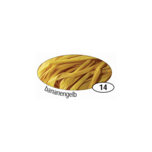 Naturbast Raffia - matt, bananengelb, 50 g