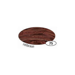 Naturbast Raffia - matt, rehbraun, 50 g