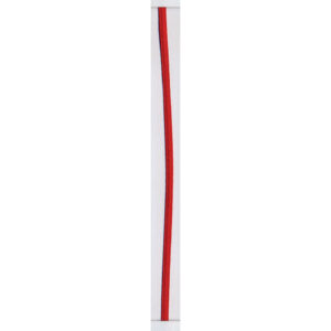Doppelsatinband - 3 mm x 50 m, rot
