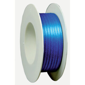 Doppelsatinband - 3 mm x 50 m, kornblau