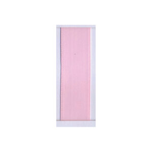 Doppelsatinband - 3 mm x 50 m, rosa