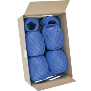 Bast Raffia - 7 mm x 30 m, dunkelblau